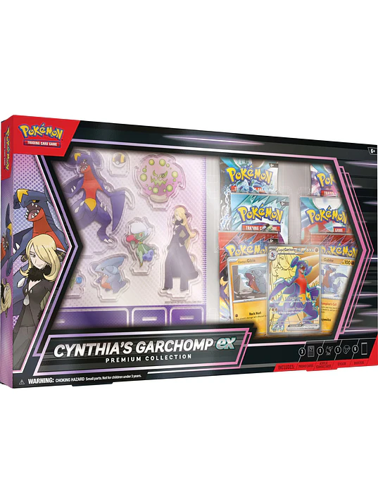 POKEMON COLECCION PREMIUM GARCHOMP EX DE CYNTHIA - ESPAÑOL 1