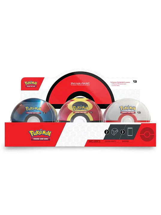 POKEMON POKEBALL TIN (Q4 2025) - INGLÉS 1