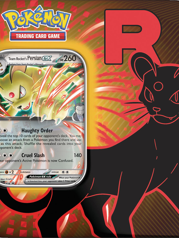 POKEMON TEAM ROCKET TIN - INGLÉS 1