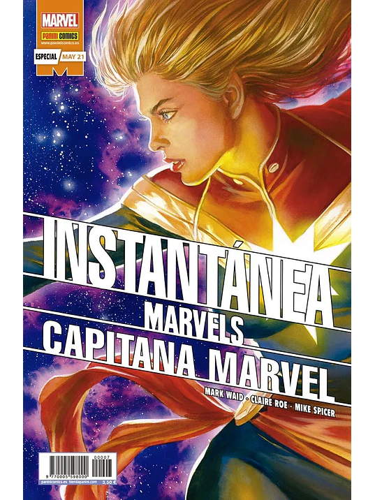 INSTANTÁNEA MARVELS 08: CAPITANA MARVEL - PANINI ESPANA 1