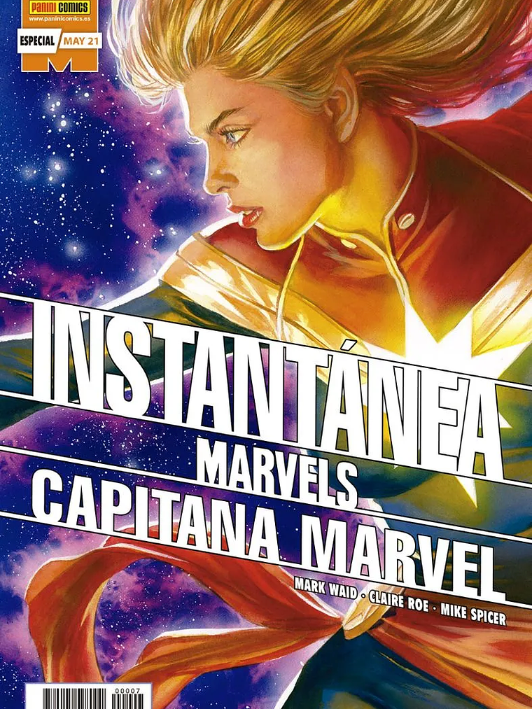 INSTANTÁNEA MARVELS 08: CAPITANA MARVEL - PANINI ESPANA 1