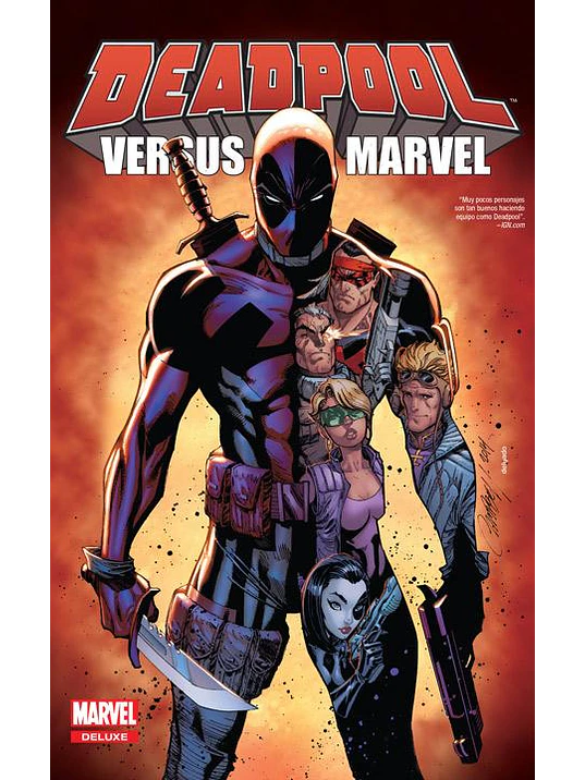 DEADPOOL VERSUS MARVEL. MARVEL DELUXE - SMASH 1