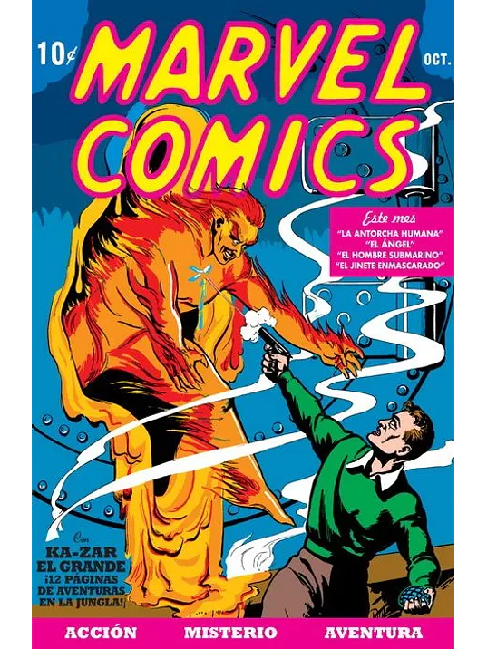 MARVEL FACSIMIL 09: MARVEL COMICS 01 - PANINI ESPANA 1