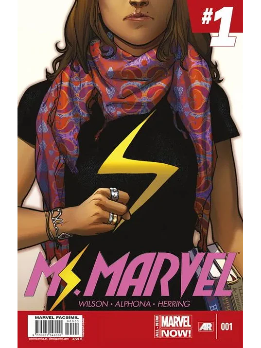 MARVEL FACSIMIL 03: MS. MARVEL 01 - PANINI ESPANA 1