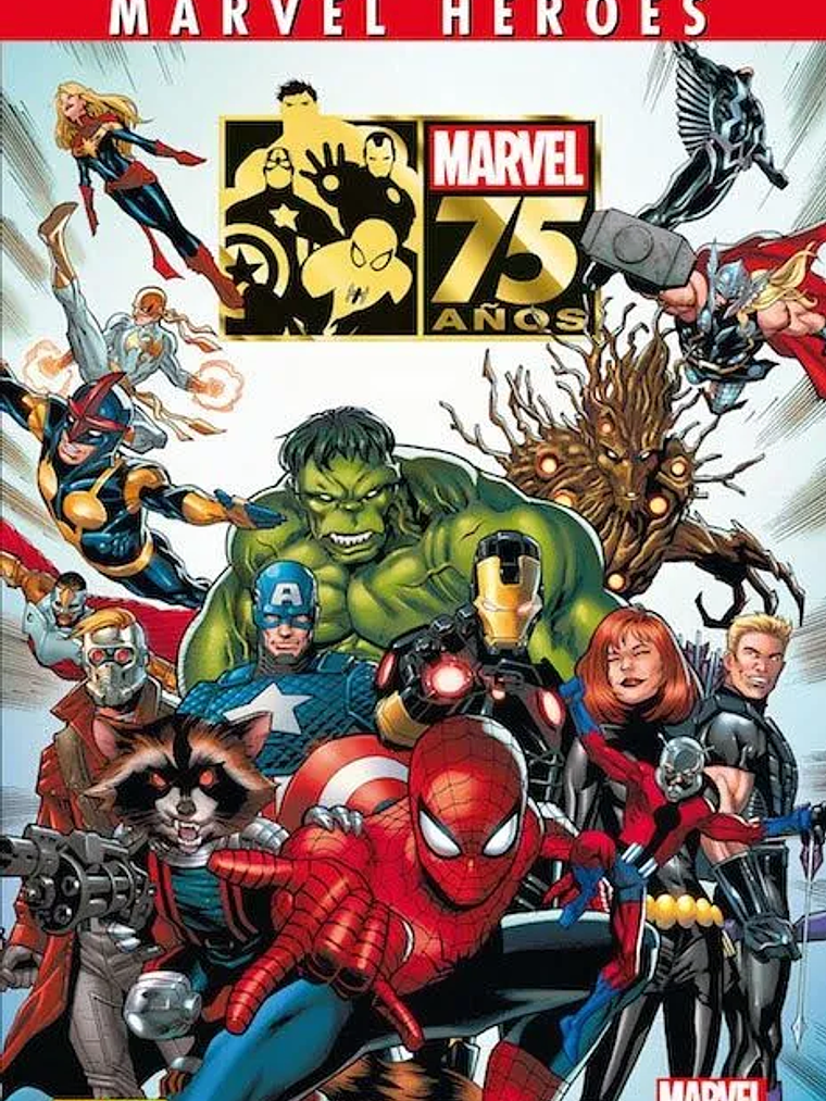 MARVEL 75 ANOS: LA EDAD MODERNA. MARVEL HEROES - PANINI ESPANA 1