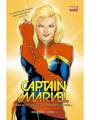 CAPTAIN MARVEL MÁS ALTO, MÁS LEJOS, MÁS RÁPIDO, MÁS MARVEL AVENTUAS - SMASH