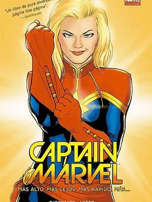 CAPTAIN MARVEL MÁS ALTO, MÁS LEJOS, MÁS RÁPIDO, MÁS MARVEL AVENTUAS - SMASH