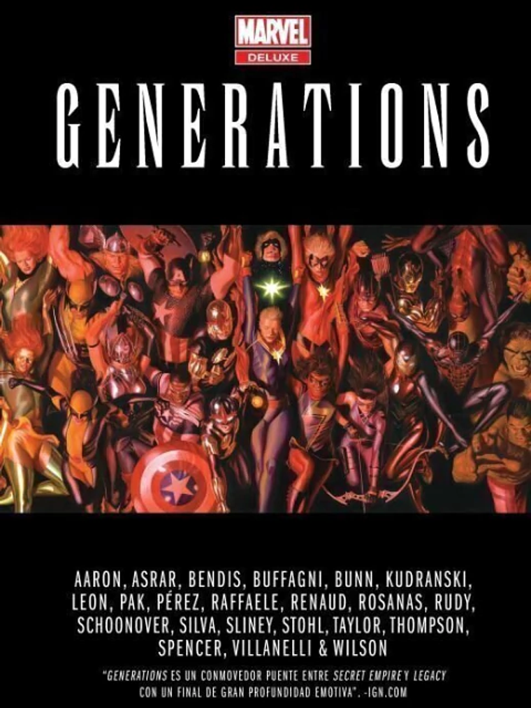 GENERATIONS. MARVEL DELUXE - SMASH 1