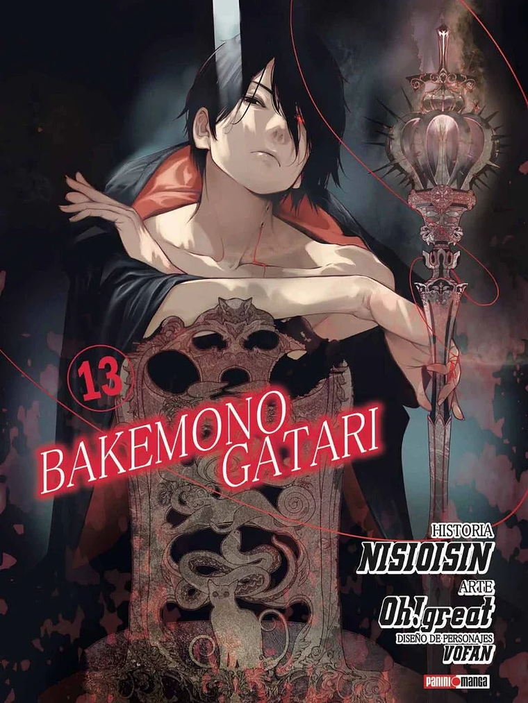 BAKEMONOGATARI 13 - PANINI ARGENTINA 1