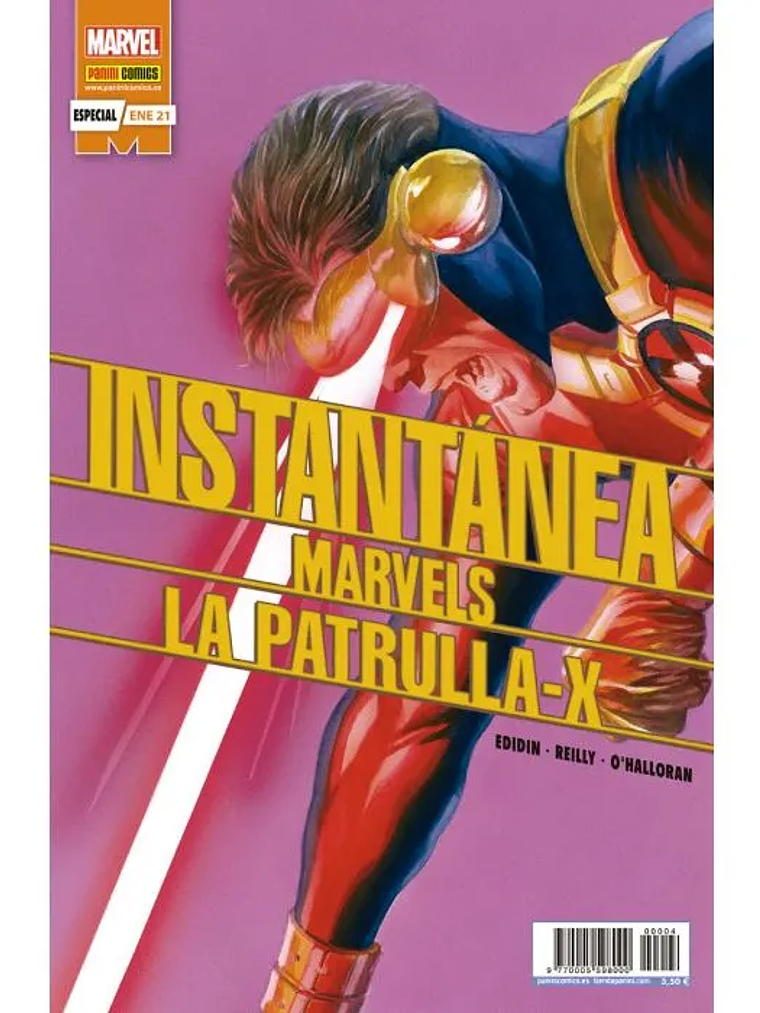 INSTANTÁNEA MARVELS 04: PATRULLA X - PANINI ESPANA 1