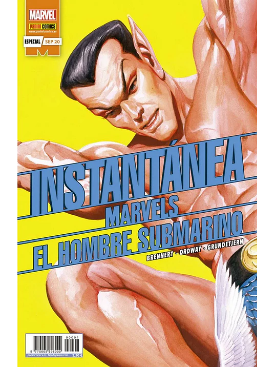 INSTANTÁNEA MARVELS 01: EL HOMBRE SUBMARINO - PANINI ESPANA 1