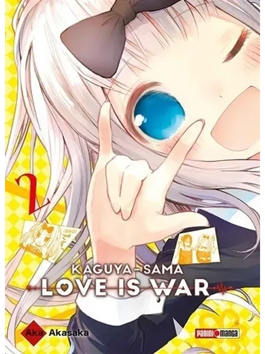 KAGUYA-SAMA. LOVE IS WAR 02 - PANINI ARGENTINA 1