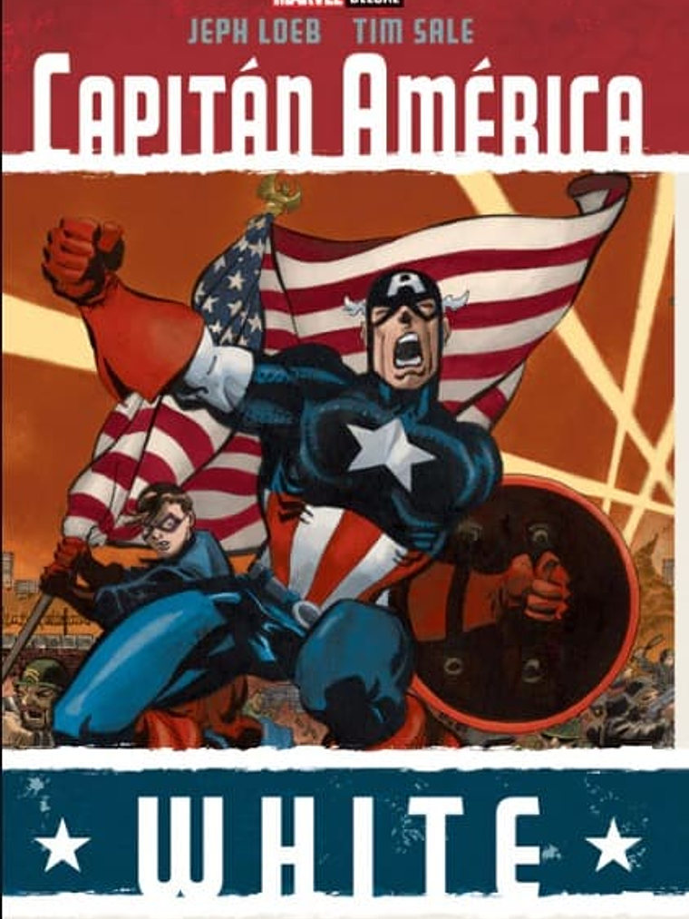 CAPITAN AMERICA: WHITE. MARVEL DELUXE - SMASH 1