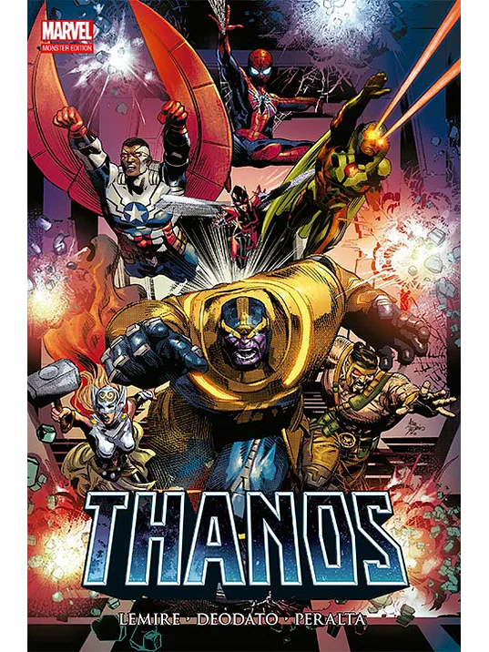 THANOS REGRESA. MARVEL MONSTER EDITION - SMASH 1