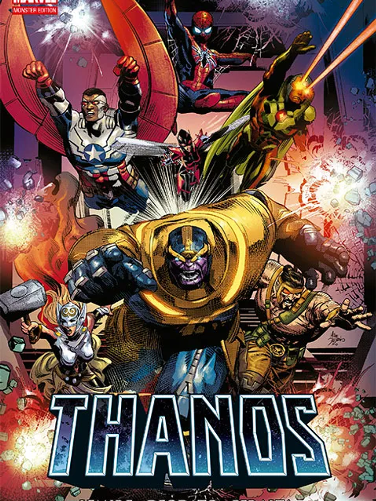 THANOS REGRESA. MARVEL MONSTER EDITION - SMASH 1
