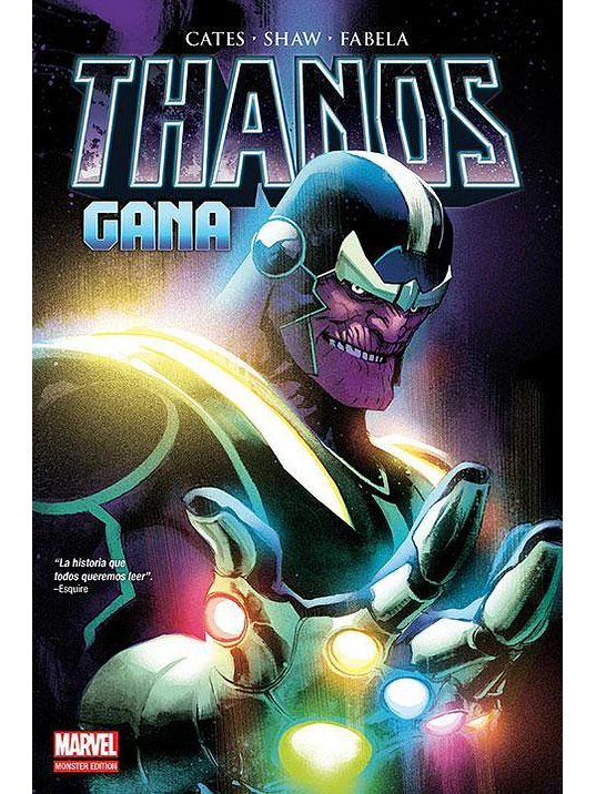 THANOS GANA. MARVEL MONSTER EDITION - SMASH 1