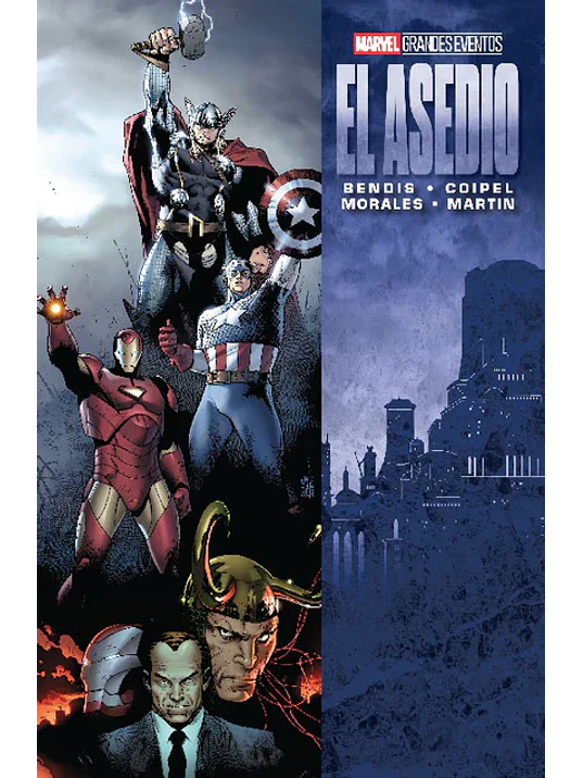 EL ASEDIO. MARVEL GRANDES EVENTOS - SMASH 1