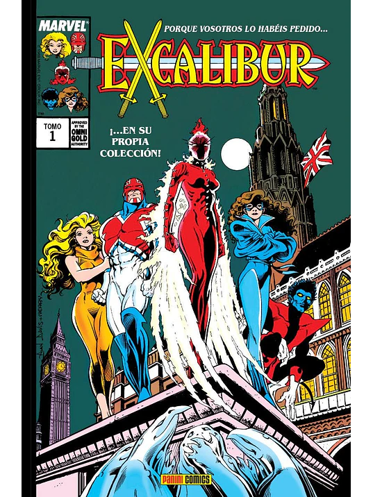 EXCALIBUR 01. MARVEL GOLD - PANINI ESPANA 1