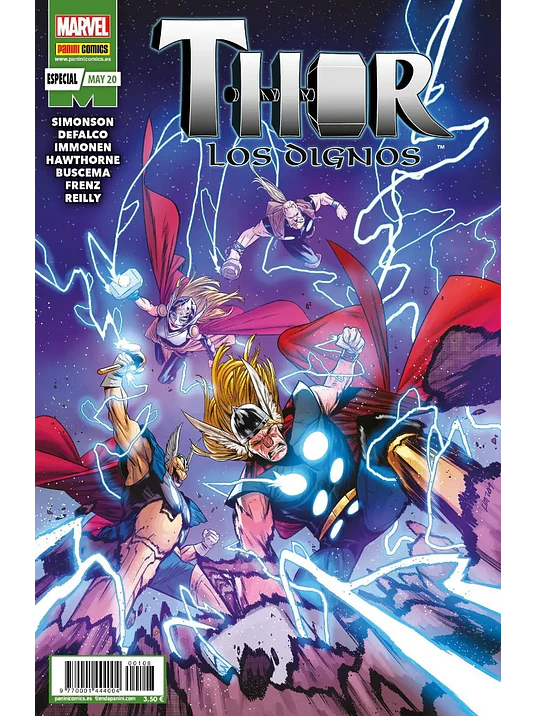 MARVEL 80 ANIVERSARIO: THOR - PANINI ESPANA 1