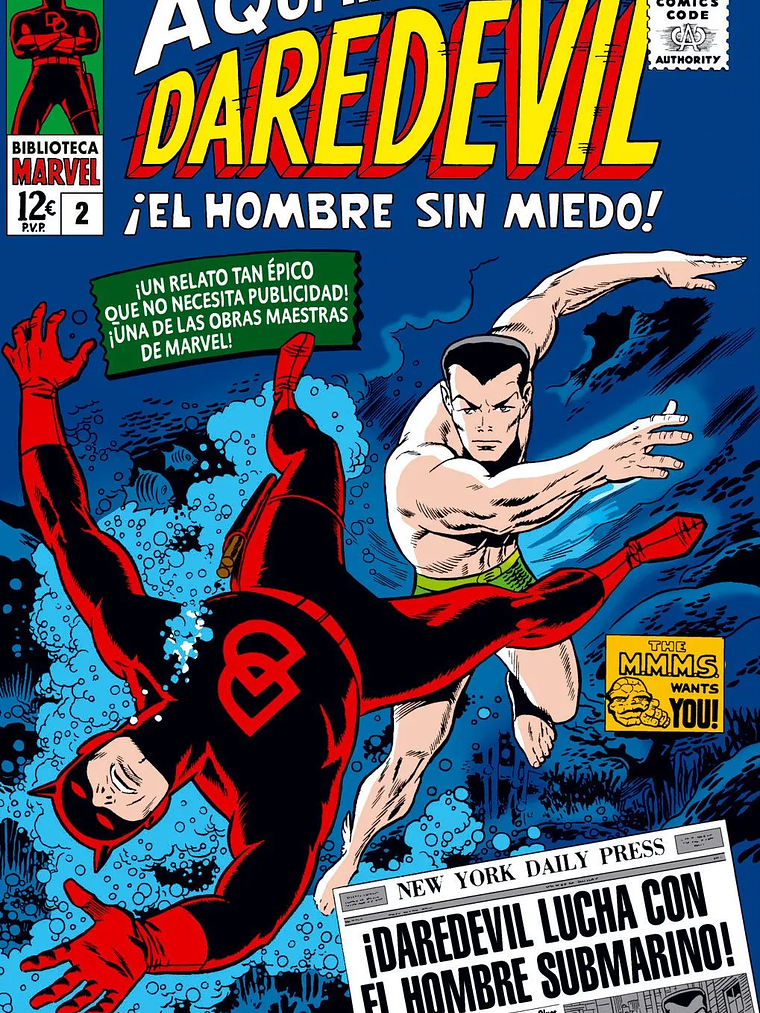 BIBLIOTECA MARVEL 30. DAREDEVIL 02 - PANINI ESPANA 1