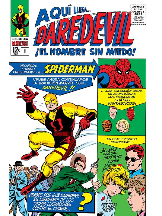BIBLIOTECA MARVEL 18. DAREDEVIL 01 - PANINI ESPANA 1