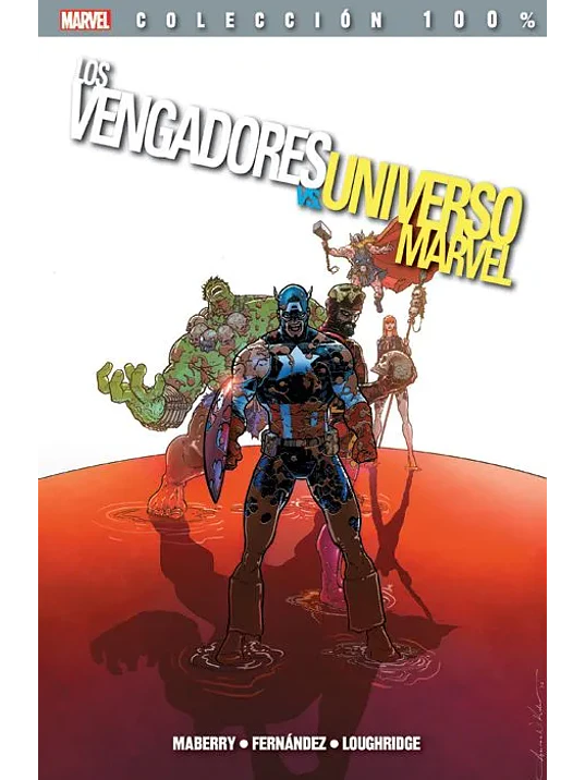 LOS VENGADORES VS UNIVERSO MARVEL - PANINI ESPANA 1