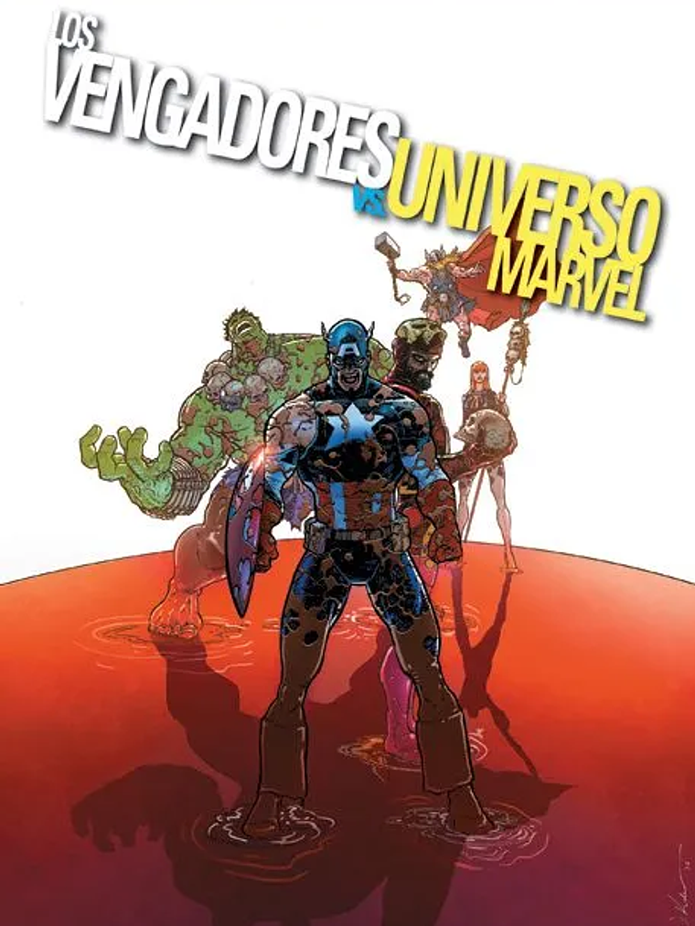 LOS VENGADORES VS UNIVERSO MARVEL - PANINI ESPANA 1