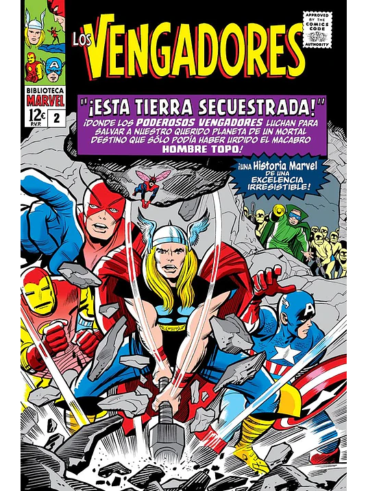 BIBLIOTECA MARVEL 24 . LOS VENGADORES 02 - PANINI ESPANA 1