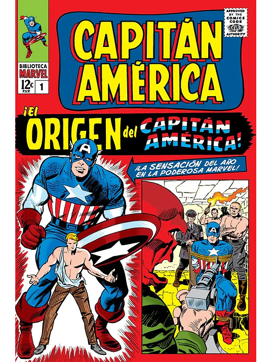 BIBLIOTECA MARVEL 26. CAPITÁN AMERICA 01 - PANINI ESPANA 1