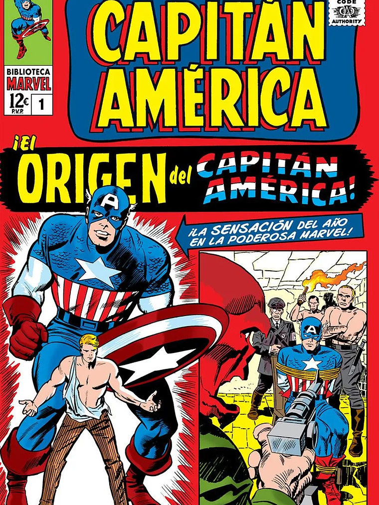 BIBLIOTECA MARVEL 26. CAPITÁN AMERICA 01 - PANINI ESPANA 1