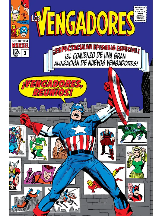 BIBLIOTECA MARVEL 29 . LOS VENGADORES 03 - PANINI ESPANA 1