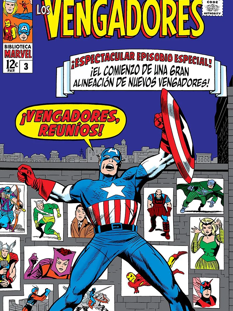 BIBLIOTECA MARVEL 29 . LOS VENGADORES 03 - PANINI ESPANA 1