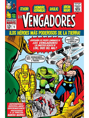 BIBLIOTECA MARVEL 12. LOS VENGADORES 01 - PANINI ESPANA