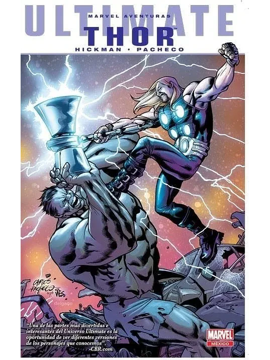 ULTIMATE THOR DE HICKMAN - PACHECO. MARVEL AVENTURAS - SMASH 1