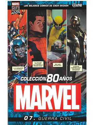 MARVEL 80 AÑOS VOL. 07: CIVIL WAR - OVNIPRESS