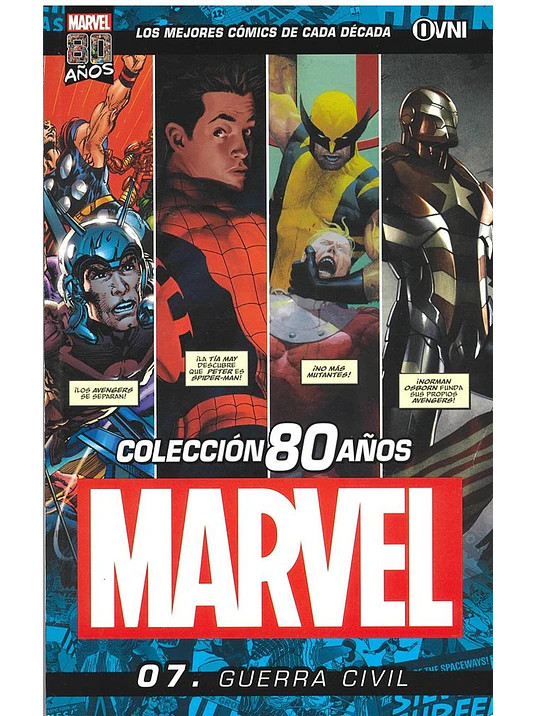 MARVEL 80 AÑOS VOL. 07: CIVIL WAR - OVNIPRESS 1