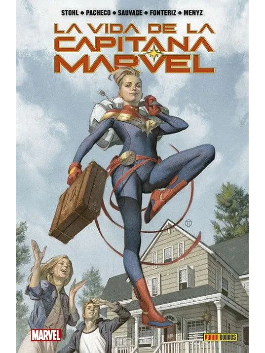 LA VIDA DE LA CAPITANA MARVEL - PANINI ESPANA 1