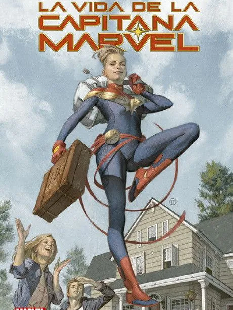 LA VIDA DE LA CAPITANA MARVEL - PANINI ESPANA 1