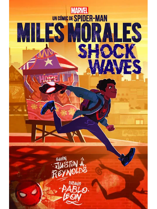 MARVEL SCHOLASTIC. MILES MORALES: SHOCK WAVES - PANINI ESPANA 1