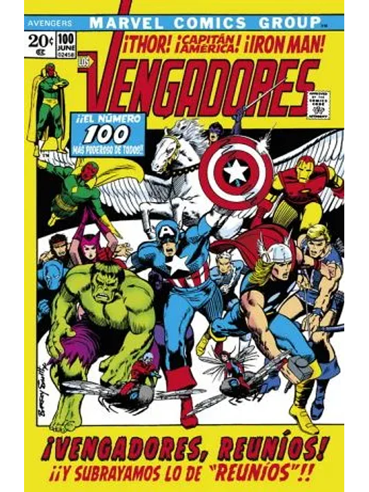MARVEL FACSIMIL 07: THE AVENGERS 100 - PANINI ESPANA 1