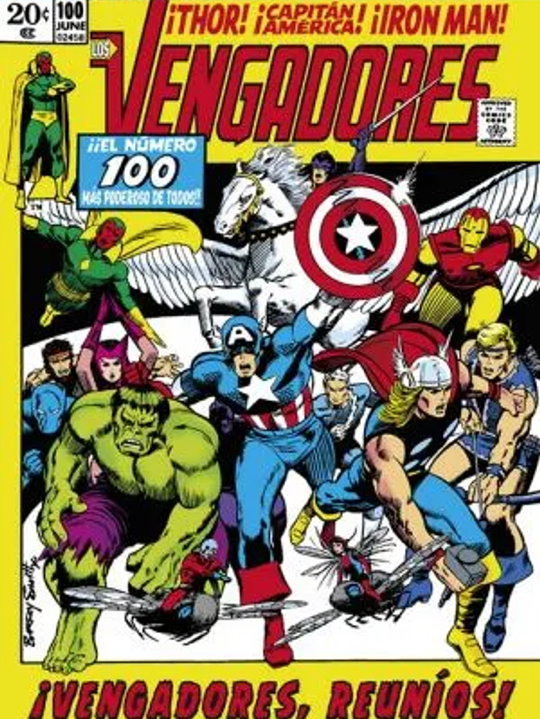 MARVEL FACSIMIL 07: THE AVENGERS 100 - PANINI ESPANA 1