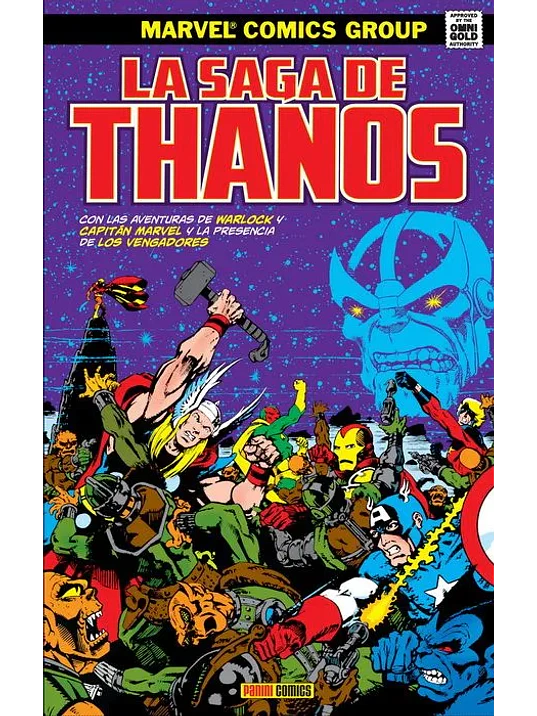 LA SAGA DE THANOS. MARVEL GOLD - PANINI ESPANA 1