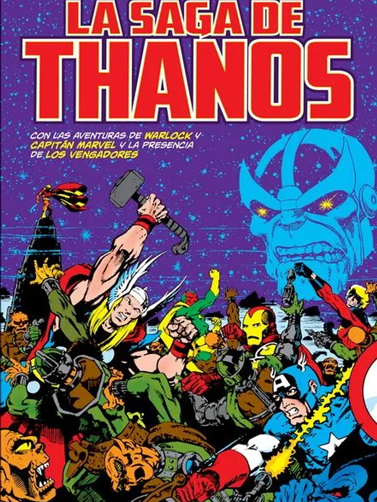 LA SAGA DE THANOS. MARVEL GOLD - PANINI ESPANA 1
