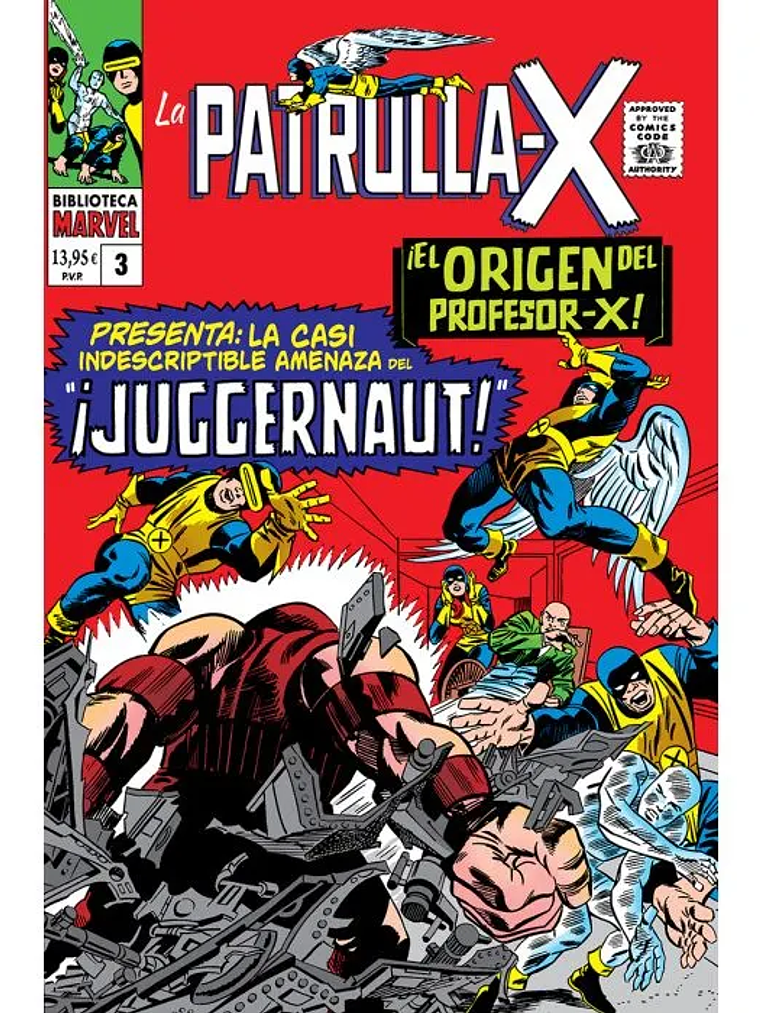 BIBLIOTECA MARVEL 42. LA PATRULLA-X 03 - PANINI ESPANA 1