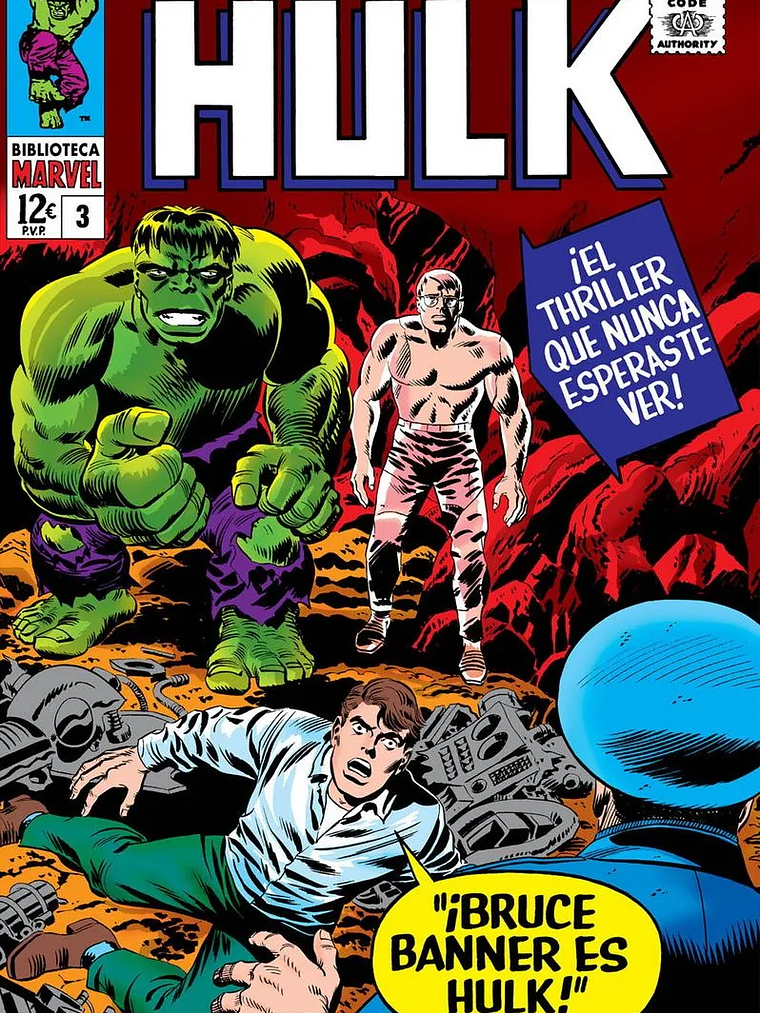 BIBLIOTECA MARVEL 37. EL INCREIBLE HULK 03 - PANINI ESPANA 1