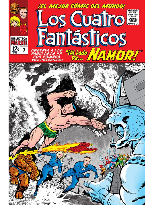 BIBLIOTECA MARVEL 27. LOS CUATRO FANTÁSTICOS 07 - PANINI ESPANA 1