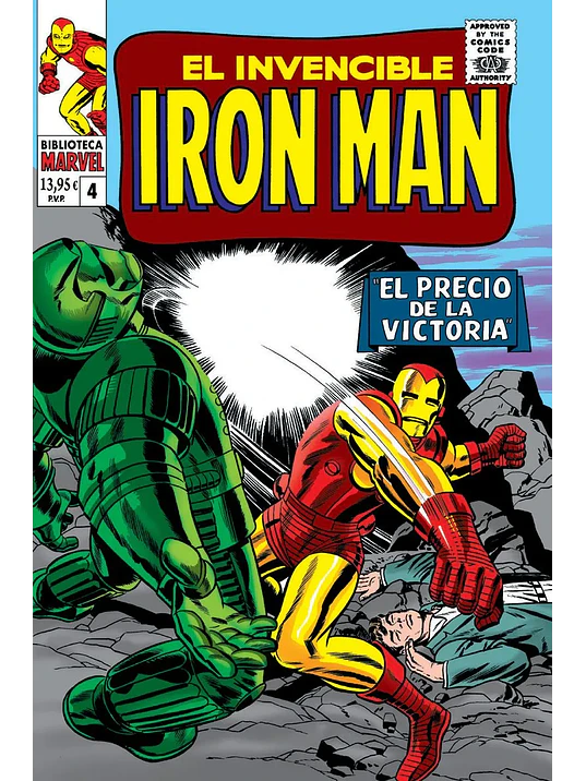 BIBLIOTECA MARVEL 40. EL INVENCIBLE IRON MAN 04 - PANINI ESPANA 1