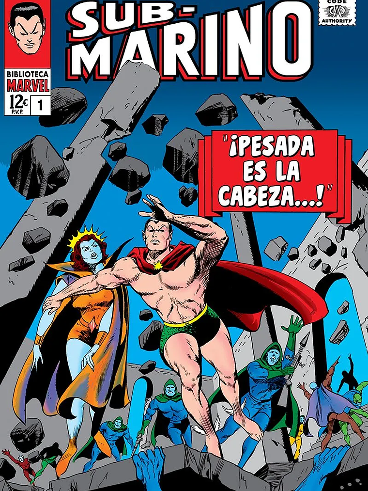 BIBLIOTECA MARVEL 34. NAMOR, EL HOMBRE SUBMARINO 01 - PANINI ESPANA 1