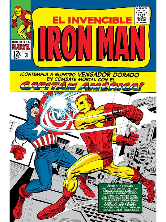 BIBLIOTECA MARVEL 23. EL INVENCIBLE IRON MAN 03 - PANINI ESPANA 1