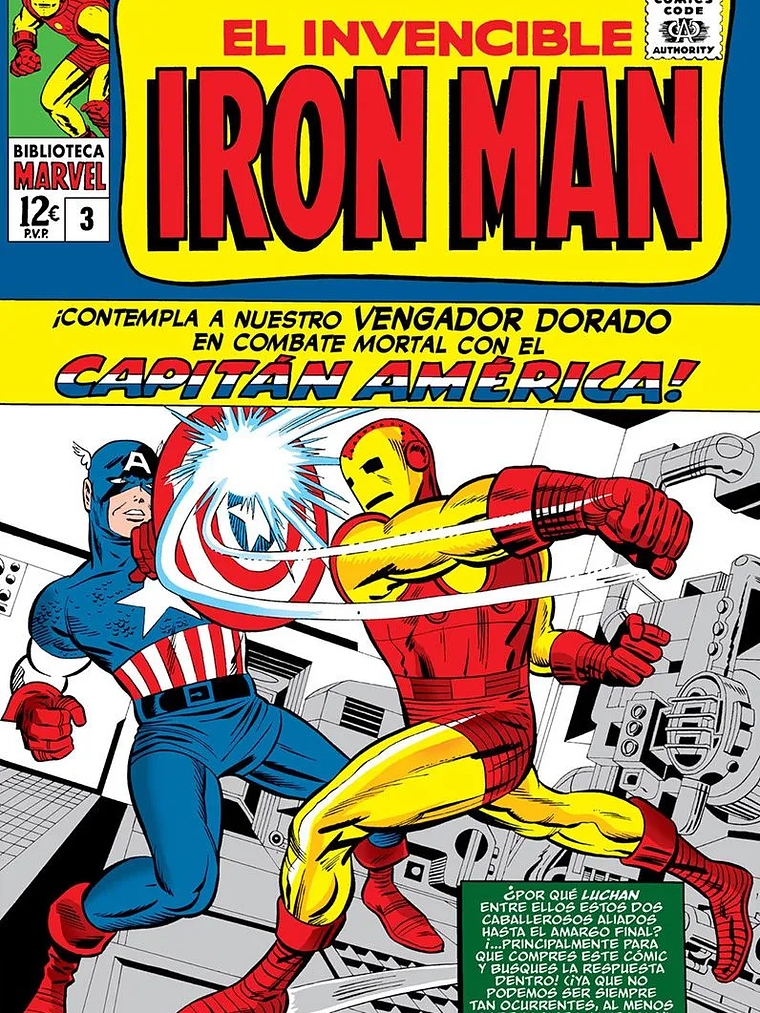 BIBLIOTECA MARVEL 23. EL INVENCIBLE IRON MAN 03 - PANINI ESPANA 1